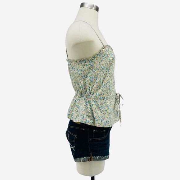 H&M Button Down Floral Bustier Tank - Picture 2 of 10